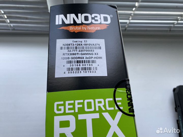 GeForce RTX 3080 Ti Inno3D Gaming X3 12GB