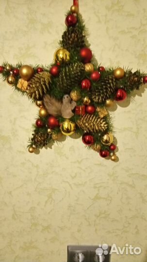 Венки новогодние, рождественские