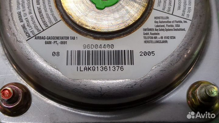 Подушка безопасности водителя Chevrolet Lacetti