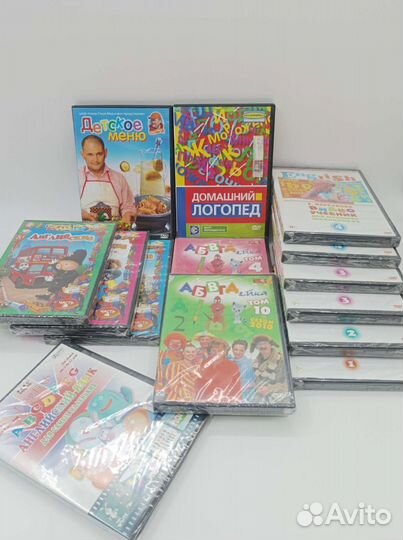 DVD обучающие диски для детей