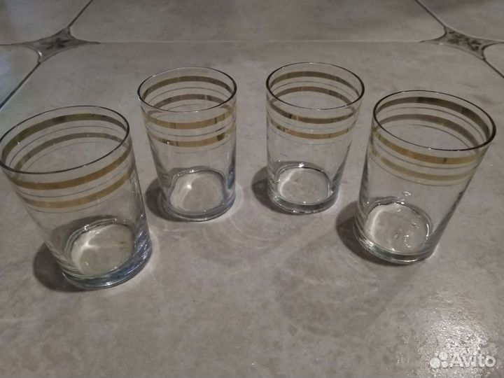 Фужеры,рюмки,стопки стекло СССР
