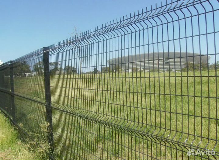 Забор из 3D сетки 40 метров
