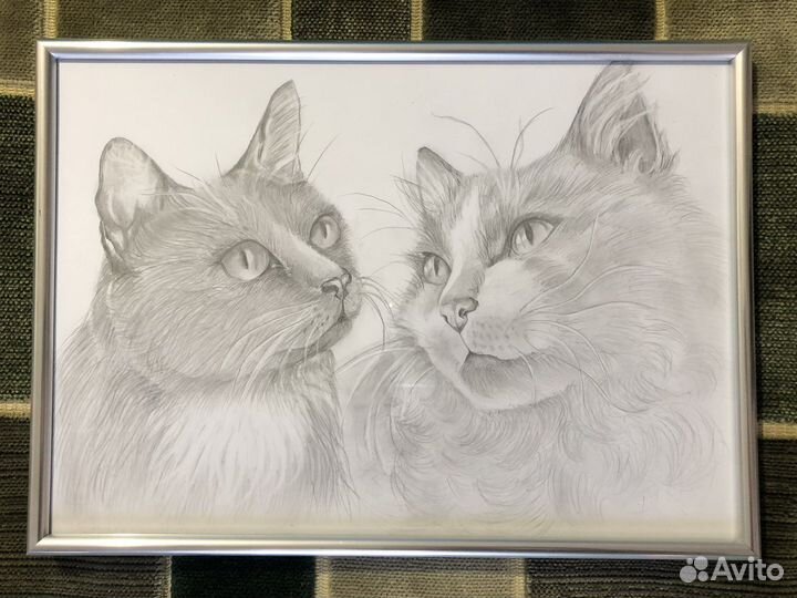 Портрет по фото карандашом