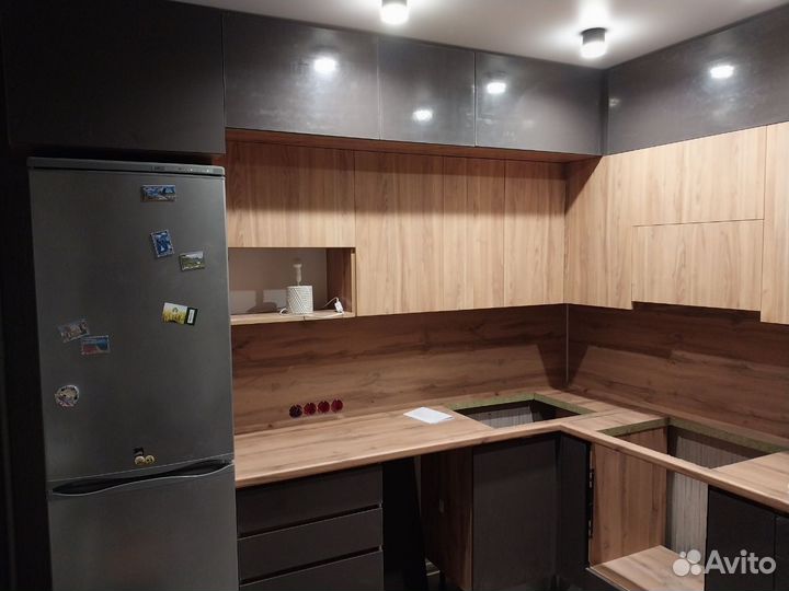 Угловые и прямые кухонные гарнитуры на заказ