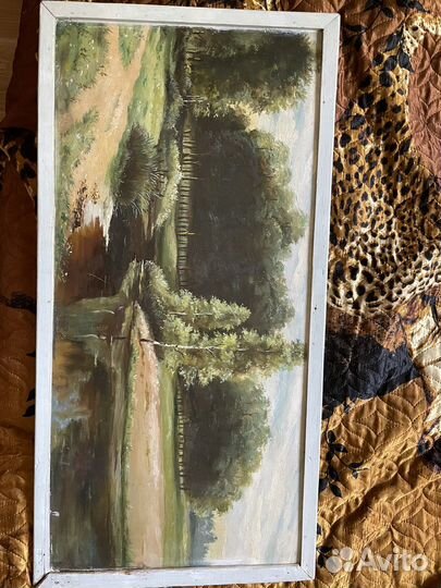 Картина маслом на холсте пейзаж