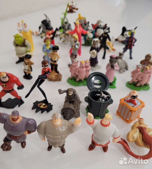 Киндер разные серии много