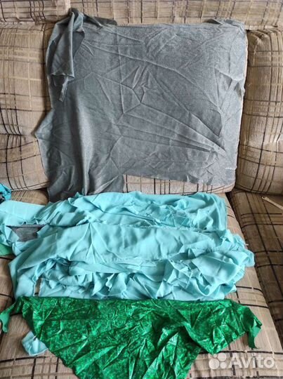 Обрезки ткани для рукоделия