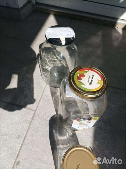 Банка 3л стекл винт Греция. Доставка