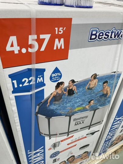 Каркасный бассейн 457х122