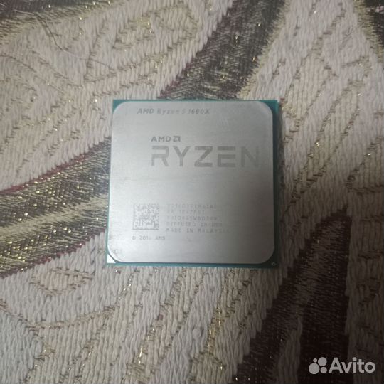 Процессор Ryzen 5 1600x