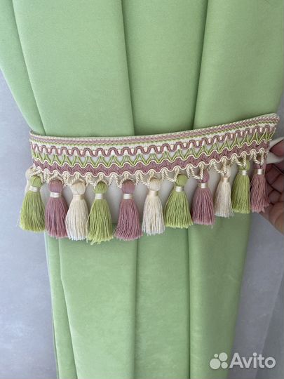 Шторы 265см и тюль 250 см б/у