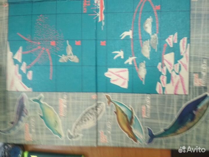 Коробка от настольн. игры ссср+поле1966г