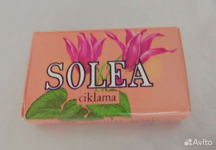 Мыло туалетной solea 100г. Винтажное мыло
