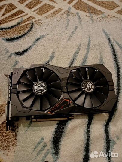 Видеокарта rx 570 8gb rog strix