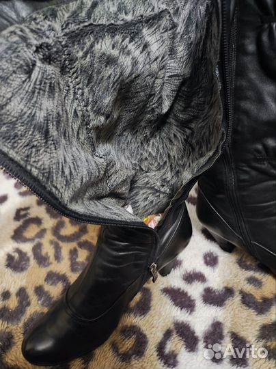 Сапоги женские демисезонные 39 40