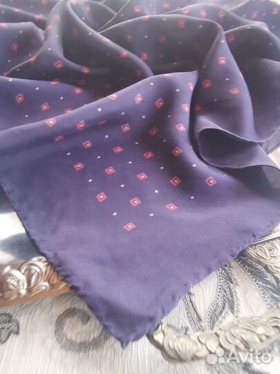 Винтажный шёлковый платок