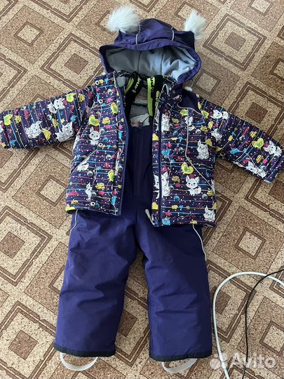 Зимний костюм для девочки
