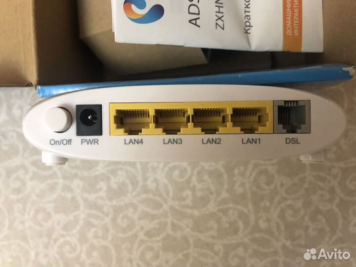 Роутер zxhn H108N