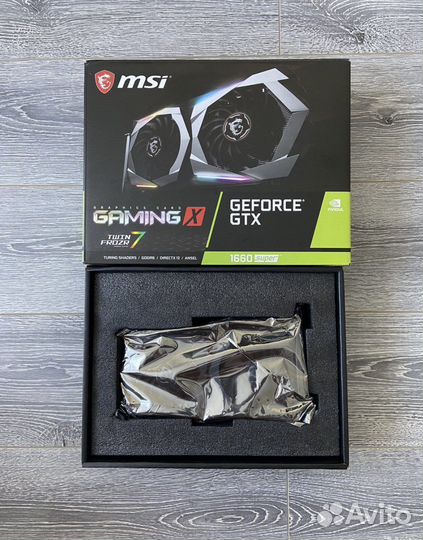 Видеокарта GTX 1660 super gaming X