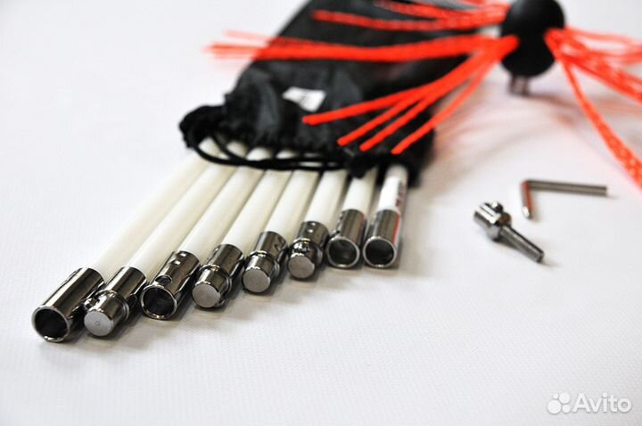 Комплект ёрш и штанги для чистки дымохода снизу