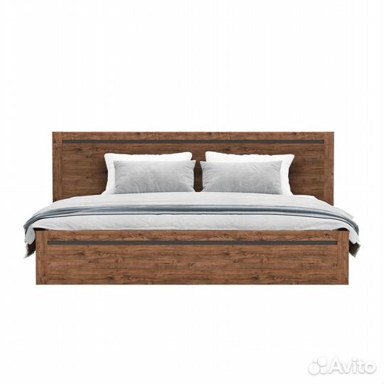 Кровать двуспальная LOZ160x200 Када, дуб апрель