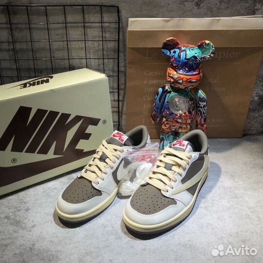 Travis Scott X Air Jordan 1 Low OG Reverse Mocha S