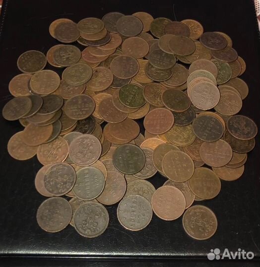 Медная 1/2 копейки Николая 2