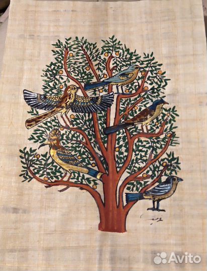 Картины на папирусе