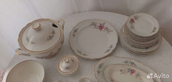 Столовые сервизы новые СССР Конец 80х г