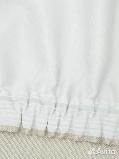 Интерьерные шторы бежевый