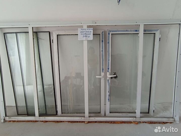 Дверь, застекление на лоджию