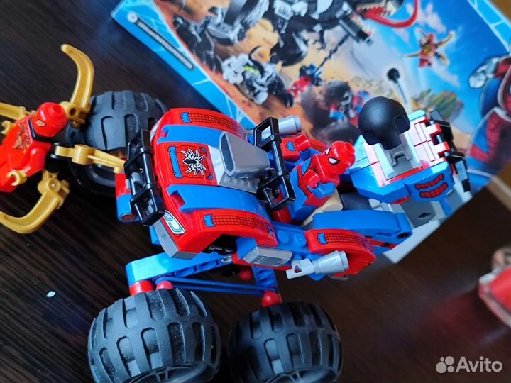 Лего марвел 76151