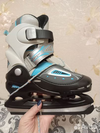 Коньки детские раздвижные 30 33