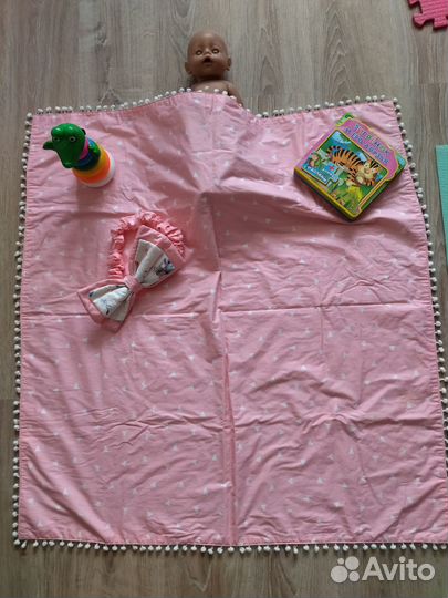 Конверт одеяло на выписку для девочки