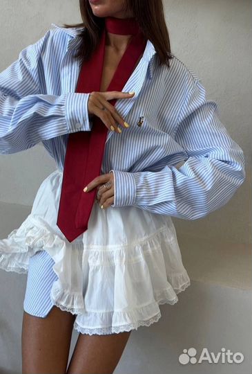 Юбка с кружевом Miu Miu