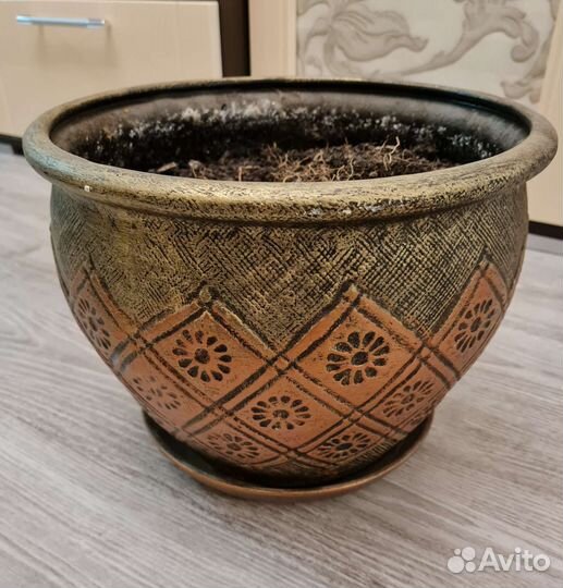 Горшок для цветов напольный