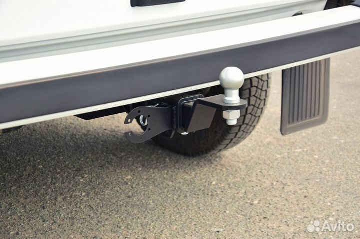 Фаркоп (тсу) квадрат, для LADA 4x4 2121, 2131