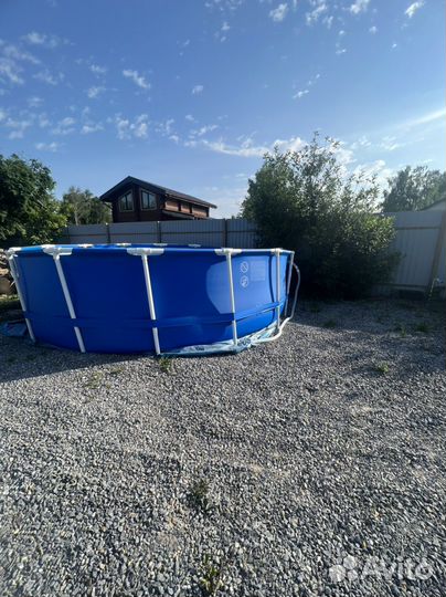 Каркасный бассейн новый