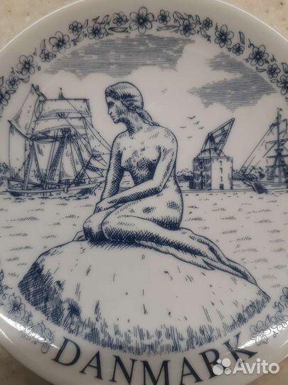 Настенная тарелка Дания