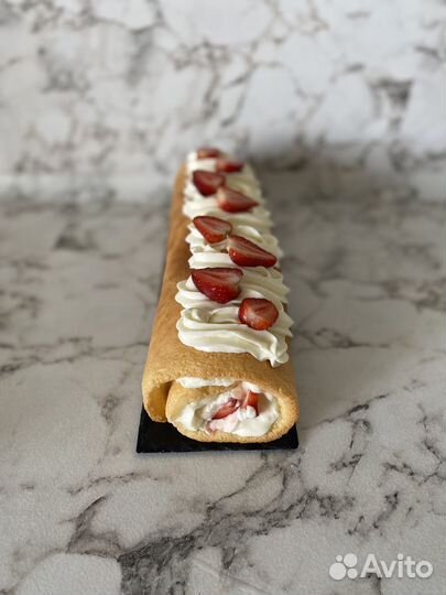 Рулет бисквитный