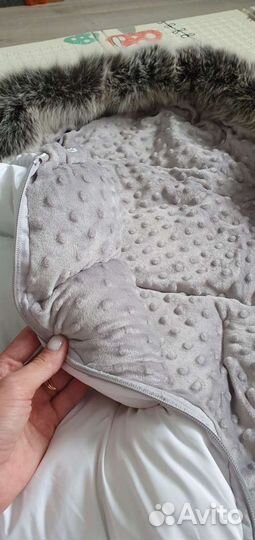 Зимний конверт в коляску