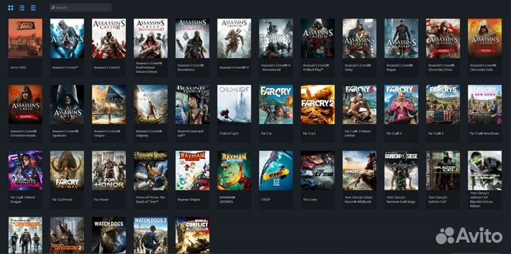 Ubisoft Connect Любые игры и дополнения (PC)