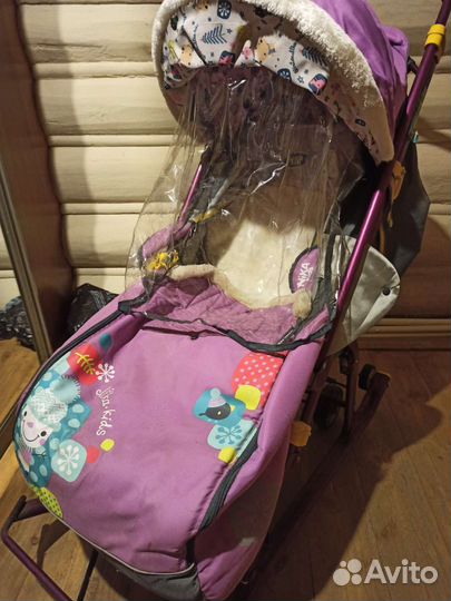 Санки коляска ника