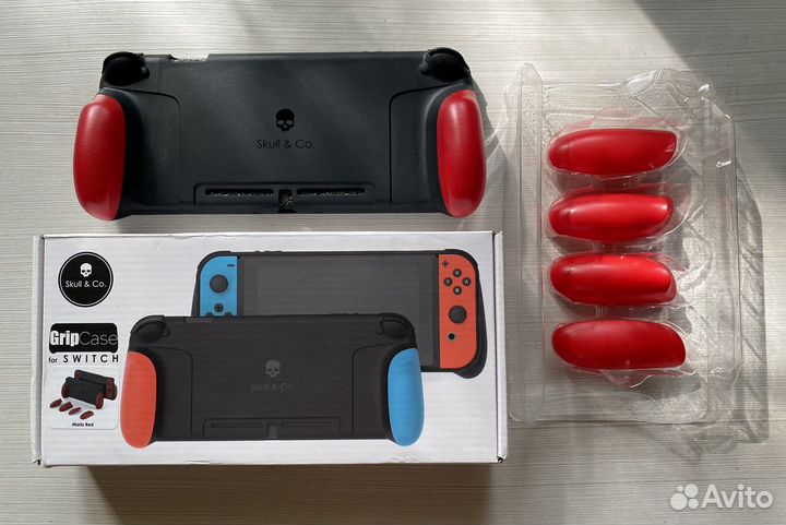 Scull & Co Grip (Новый) для Nintendo Switch v.1/2