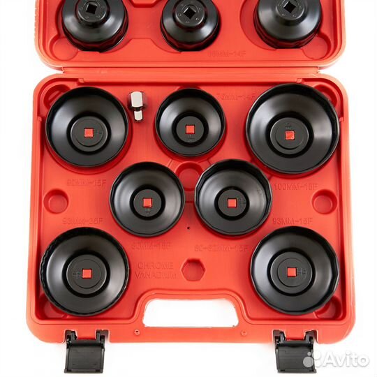 Чашки для снятия и монтажа маслянных фильтров 15пр