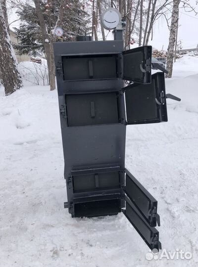 Твердотопливный котел длительного горения