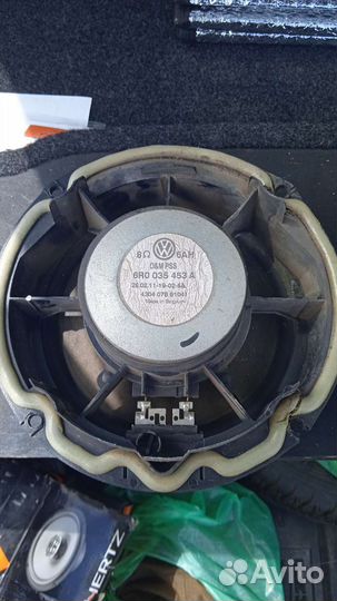 Динамики в авто фольцваген поло