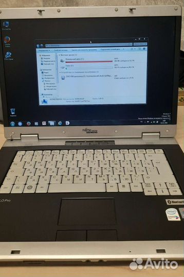 Ноутбук fujitsu siemens