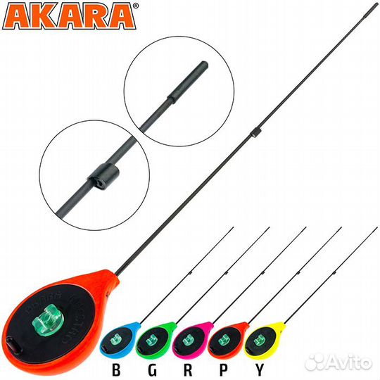Удочка зимняя Akara Universal GL Red
