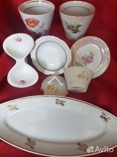 Блюда,салфетница,солонки